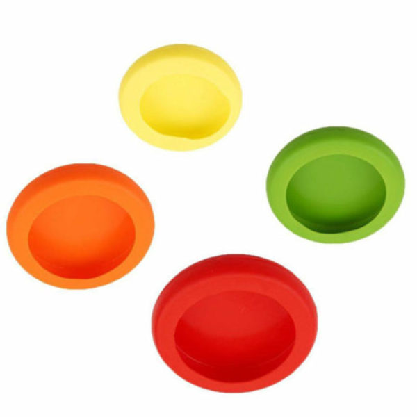 Set of 4 Storage Caps for Jars, Fruits and Vegetables