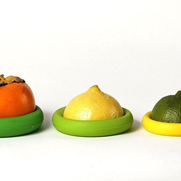 Set of 4 Storage Caps for Jars, Fruits and Vegetables