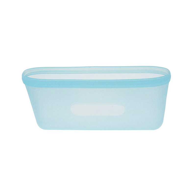 Small reusable silicone bag Blue Yannick