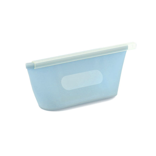 Small reusable silicone bag | Blue