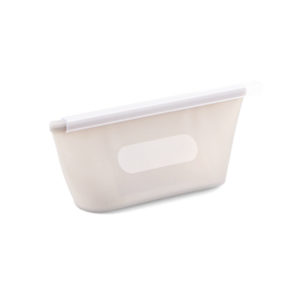 Petit sachet réutilisable en silicone | Blanc