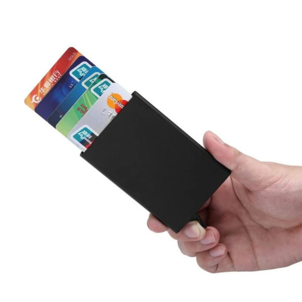 Protective and smart credit card holder | Golden