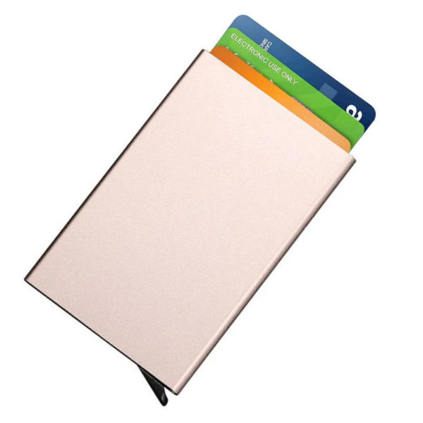 Protective and smart credit card holder | Golden