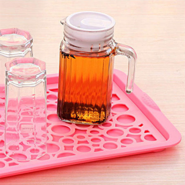 Colorful dish drainer | Pink