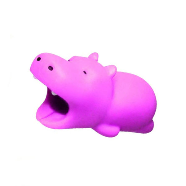 Adorable protecteur de prise USB | Hippopotame