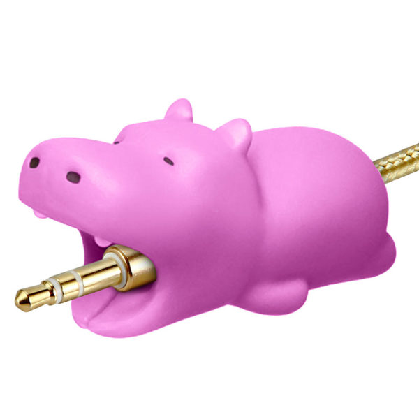 Adorable protecteur de prise USB | Hippopotame