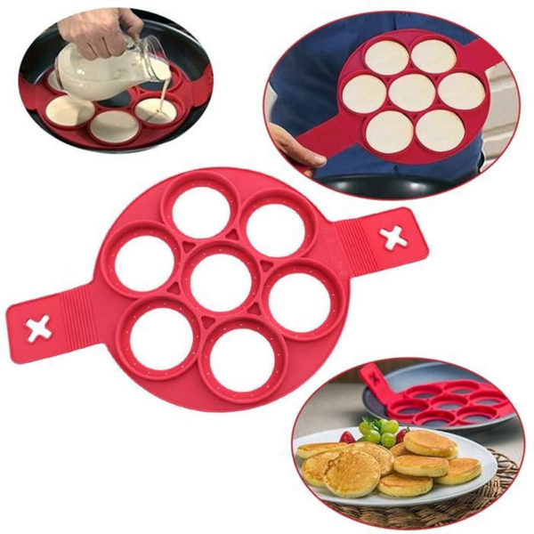 Silicone pancake mold | Red