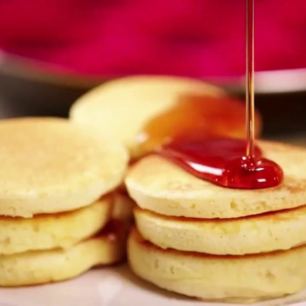 Moule à pancakes en silicone | Rouge