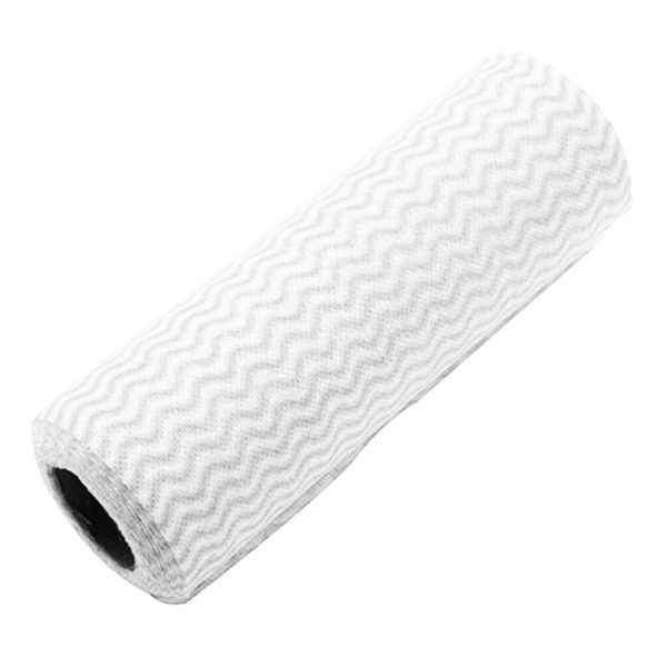Roll of wipes | White