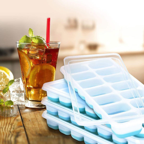 Smart silicone ice cube tray | Pink