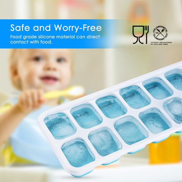 Smart silicone ice cube tray | Green