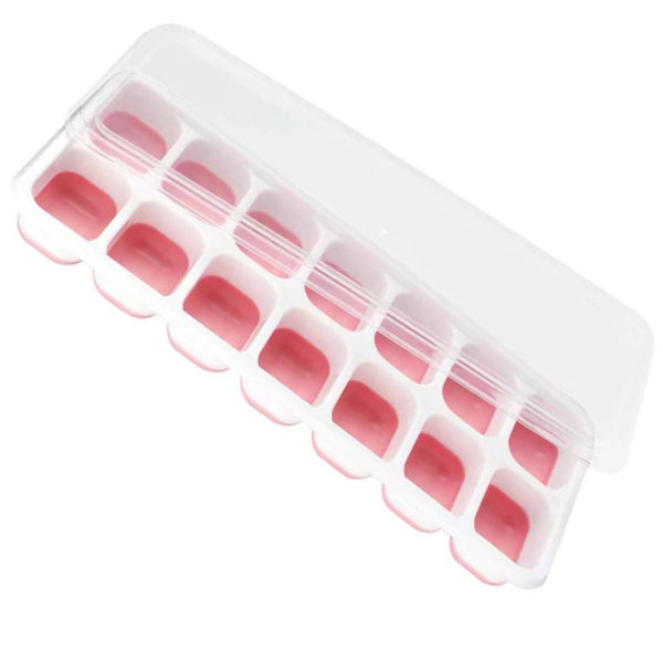 Smart silicone ice cube tray | Pink