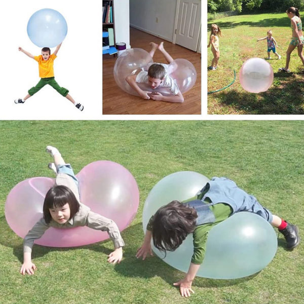 Ballon Bulle Magique gonflable Ø 25, 50, 70 ou 120 cm | Jaune