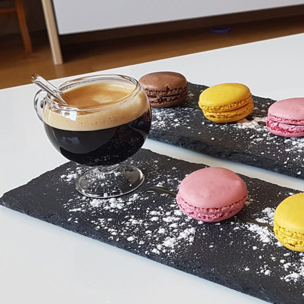 Coffret de 2 tasses à café PARISIANA en verre