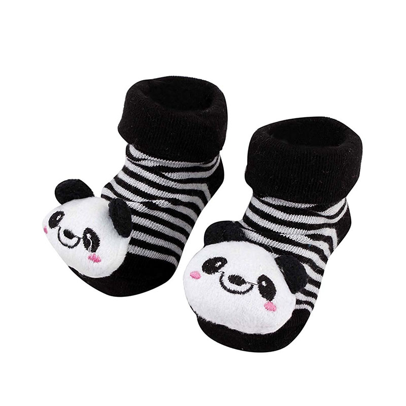 Adorable paire de chaussettes 3D pour bébé