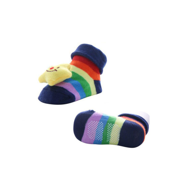 Adorable paire de chaussettes 3D pour bébé | Étoile