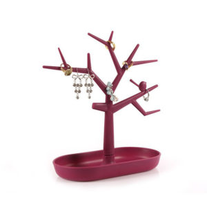 Adorable Jewelry Tree | Burgundy