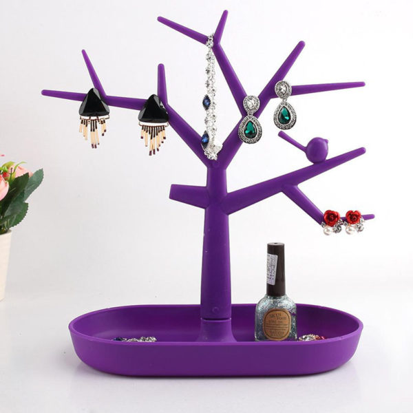 Adorable Arbre à bijoux | Violet