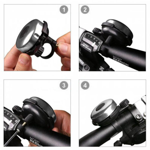 Smart bicycle bell | Black