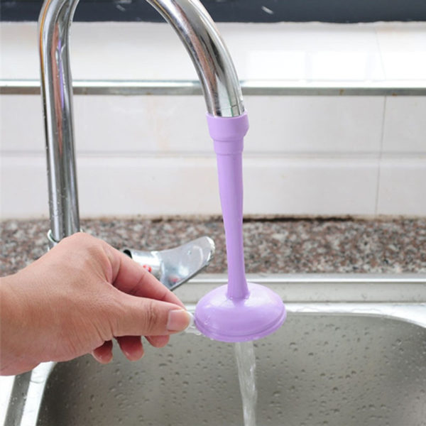 Shower extension for faucet | Purple