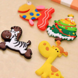 Set of 10 adorable colored magnets