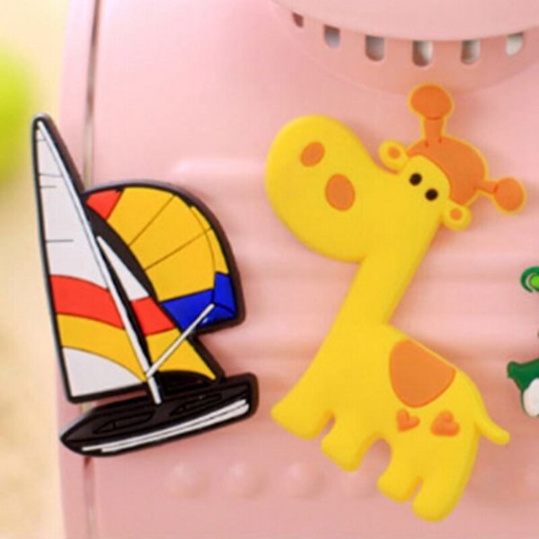 Set of 10 adorable colored magnets