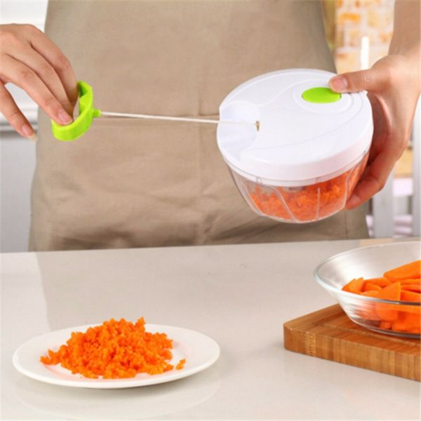 Mini multifunction manual chopper | Green