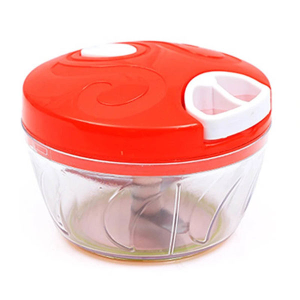 Mini multifunction manual chopper | Red