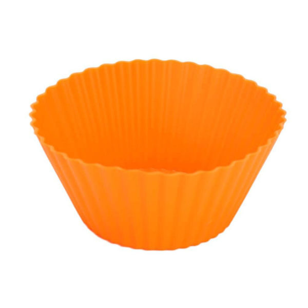 6 Moules en silicone pour Cupcakes