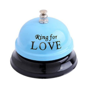 Playful welcome bell | Blue
