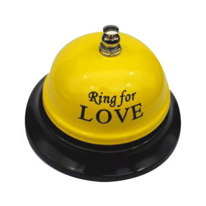 Playful welcome bell | Yellow