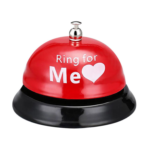 Playful welcome bell | Red