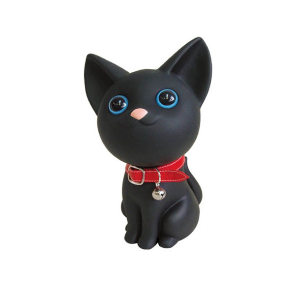 Adorable Cat Piggy Bank | Black