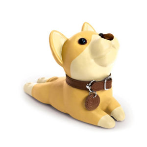 Adorable Dog Door Stopper | Brown