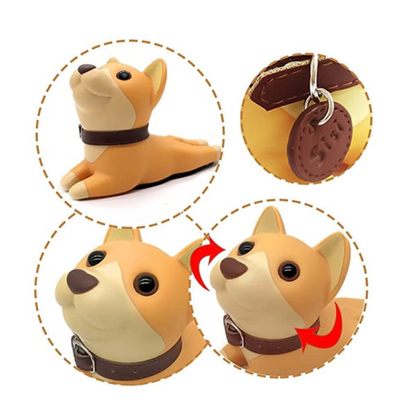 Adorable Dog Door Stopper | Brown