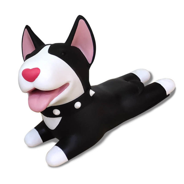 Adorable Dog Door Stopper | Black