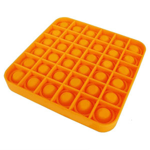 Fun square silicone multifunction game | Orange