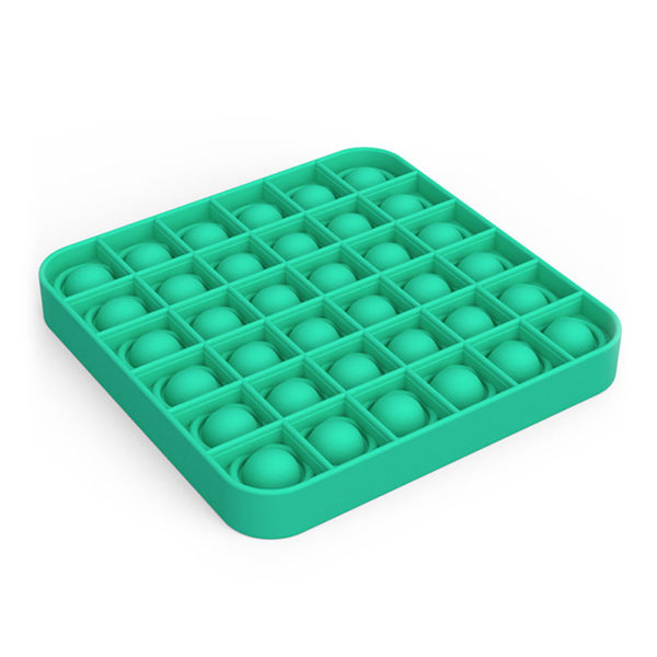 Fun square silicone multifunction game | Green