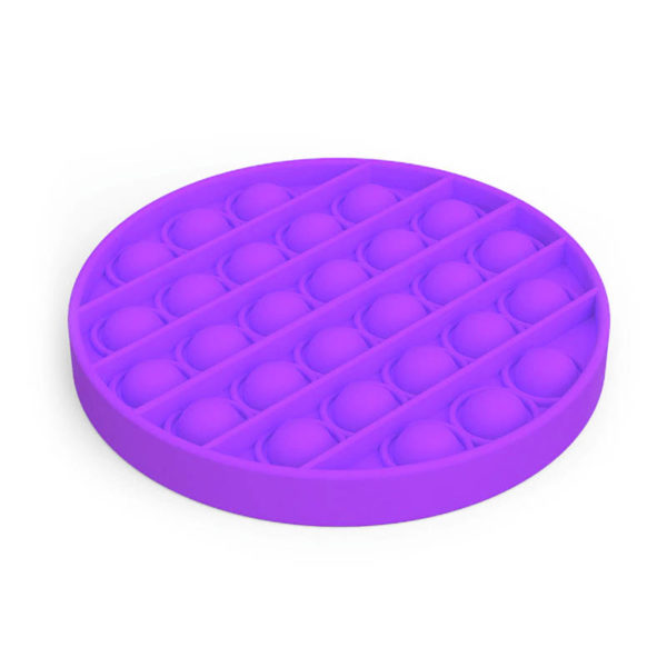 Fun round silicone multifunction game | Purple