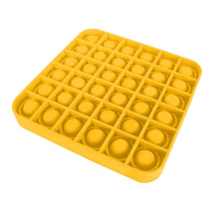 Fun square silicone multifunction game | Yellow