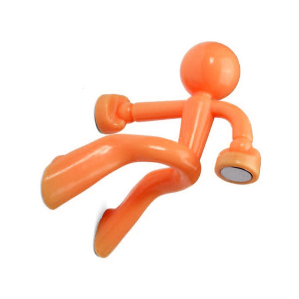 Magnetic man Keychain | Orange