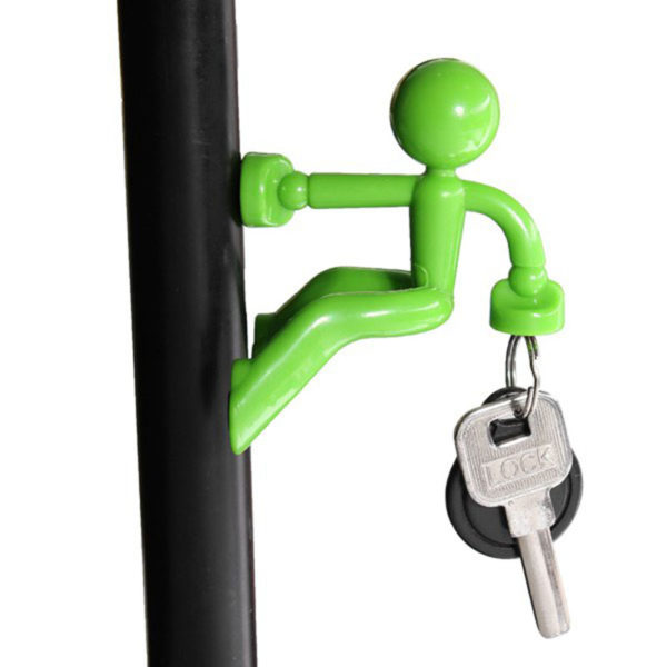 Magnetic man Keychain | Green