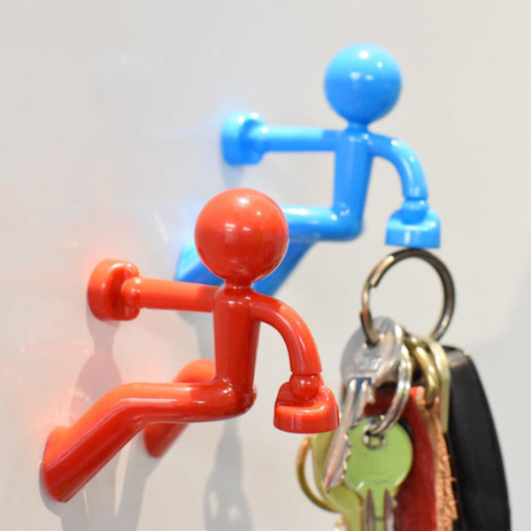 Magnetic man Keychain | Blue