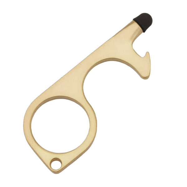 Smart multifunction hygienic key | Brass