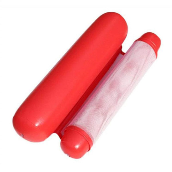 Hamac gonflable d’eau coloré | Rouge