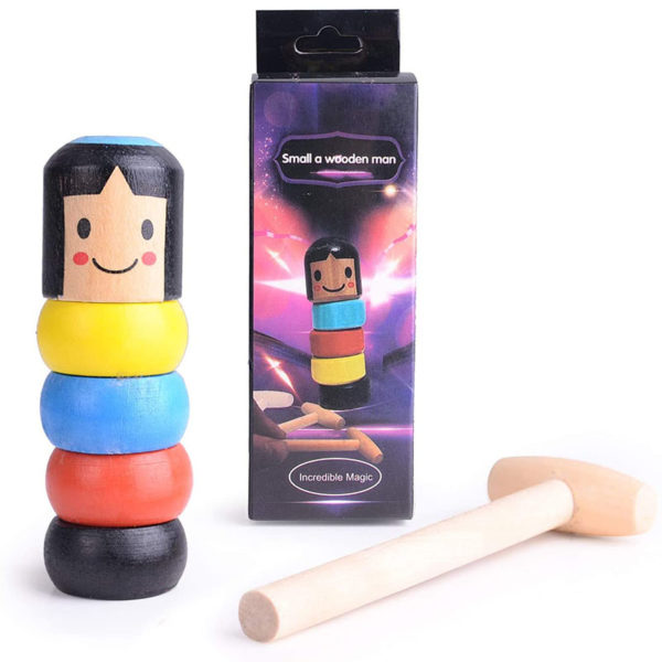 Unbreakable Magic Wooden Snowman Game