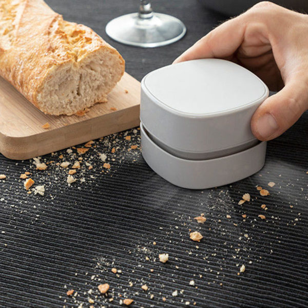 Mini aspirateur de table | Blanc