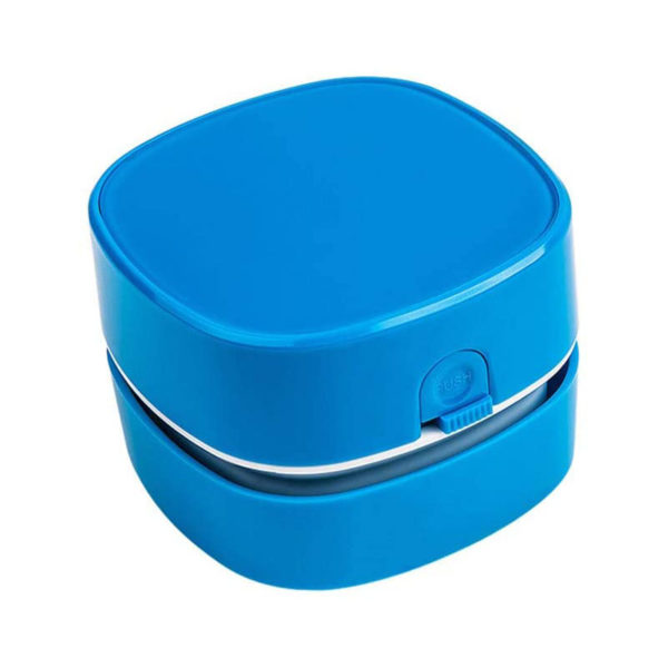 Mini aspirateur de table | Bleu