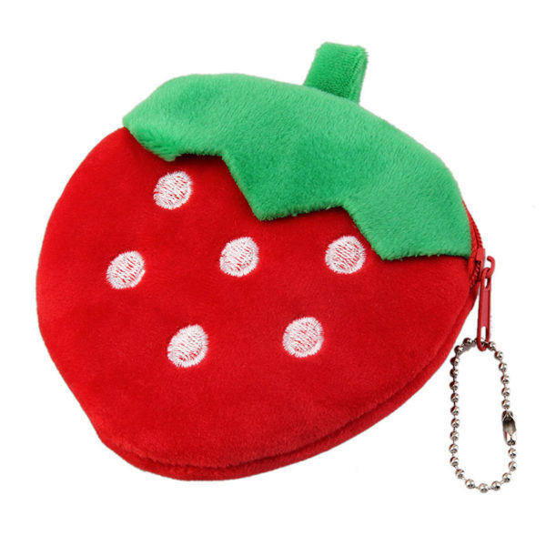 Pochette pour clés Fruit | Fraise