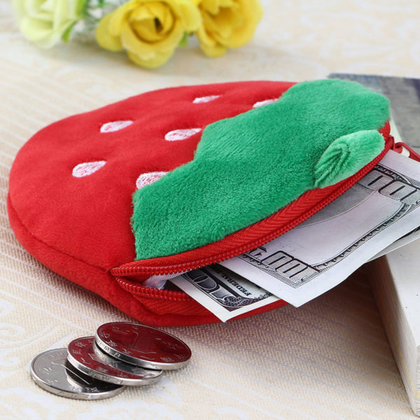 Pochette pour clés Fruit | Fraise